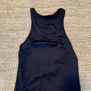 Girlfriend Collective High-neck Bodysuit Navy